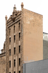 Fototapeta premium Aged Historic Building with a Weathered Exterior