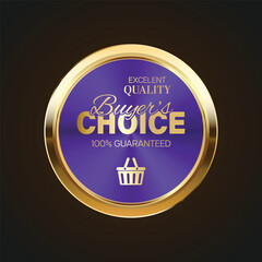 Luxury golden purple sale badges and labels. Retro vintage sale circle badge design