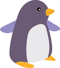 Baby penguin illustration