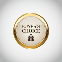 Luxury golden sale badges and labels. Retro vintage sale circle badge design