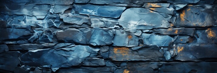 Dark Blue Cement Wall Background , Banner Image For Website, Background abstract , Desktop Wallpaper