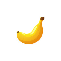 Banana fruit game asset.