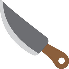 Kitchen Knife icon vector illustration. 