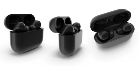 headphone on transparent background