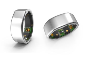 smart ring on transparent background