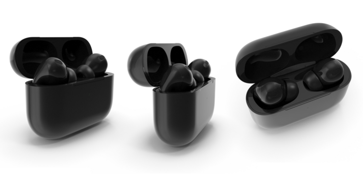 headphone on transparent background