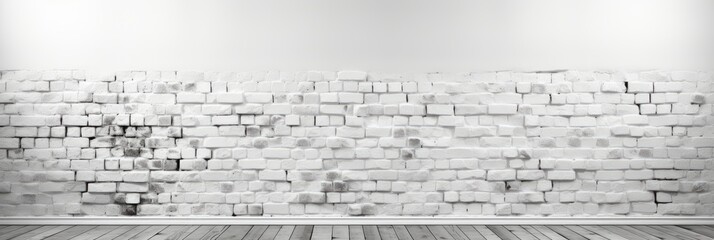 Modern White Brick Wall Texture Background , Banner Image For Website, Background abstract , Desktop Wallpaper