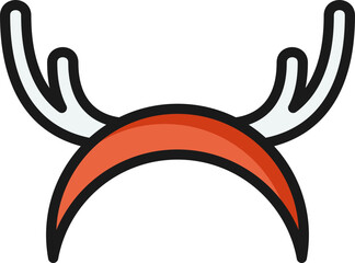 Antler hat illustration