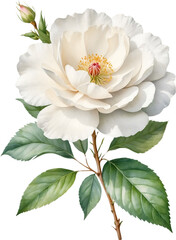 Obraz premium Watercolor wildflower clipart