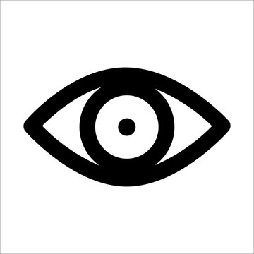 eye icon vector illustration