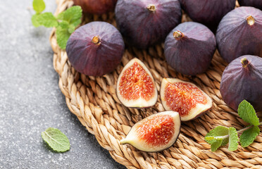 Fresh ripe figs
