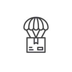 Air delivery line icon