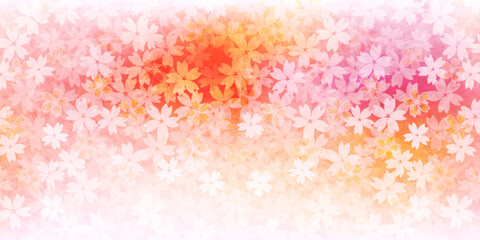 桜　春　和柄　背景