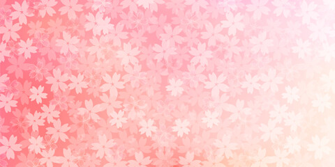 桜　春　和柄　背景 © J BOY