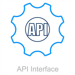 Presentation and meeting icon concept