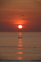 Orange sunset - camilleallx