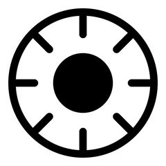 Gear setting cog wheel icon