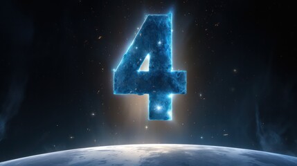 Fototapeta premium Countdown Number