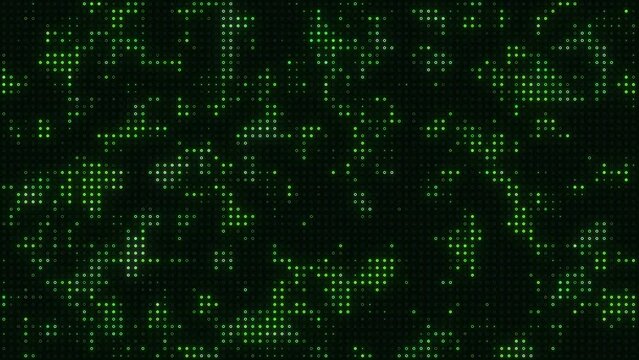 Colourful digital background animation in 4k