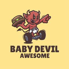 Baby devil Logo