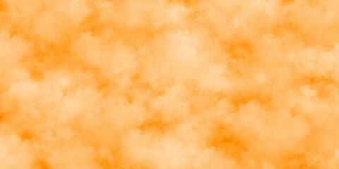 Abstract background with orange watercolor texture background .vintage orange sky and cloudy background .hand painted vector illustration with watercolor design .