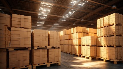 Warehouse Shipping Logistics. Generative AI
