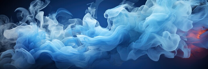 Abstract Backdrop Stains Blue Incense Smoke , Banner Image For Website, Background abstract , Desktop Wallpaper