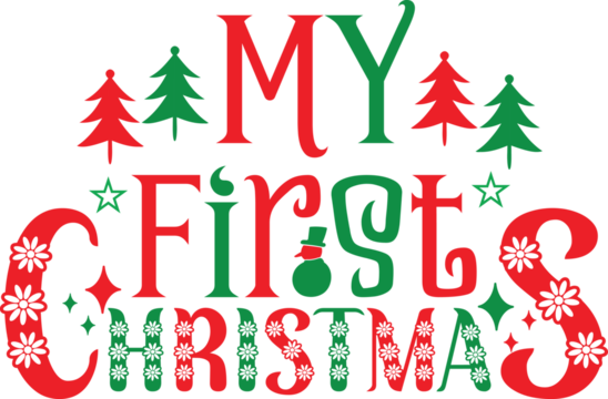 My First Christmas t-shirt
