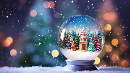 Christmas Snow Globe