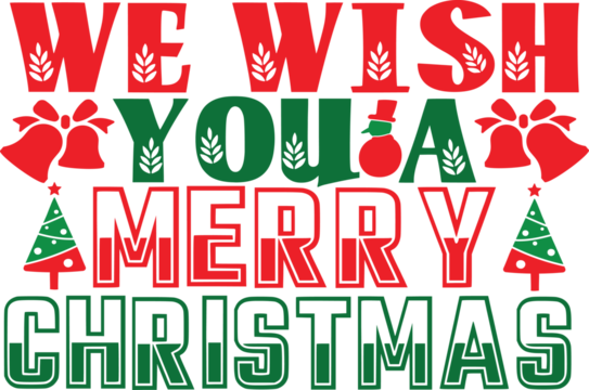 We Wish You A Merry Christmas PNG