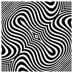 black and white stripes line black white wallpaper movement.abstract wavy background,Elegant black and white silk with stripes.Black and white Psychedelic Linear Wavy Backgrounds.black and white strip