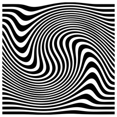 black and white stripes line black white wallpaper movement.abstract wavy background,Elegant black and white silk with stripes.Black and white Psychedelic Linear Wavy Backgrounds.black and white strip