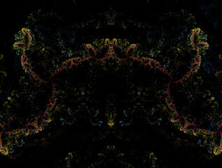 Imaginatory fractal abstract background Image