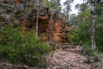 Alligator Gorge in Mount Remarkable National Park, South Australia