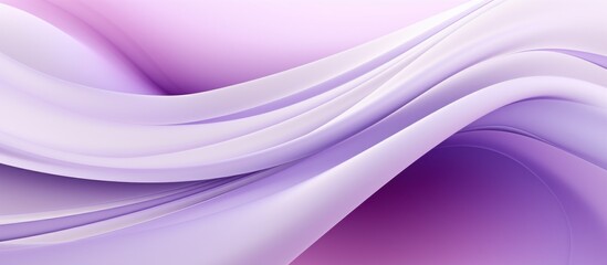 Luxury abstract purple and white wave background, AI generated image