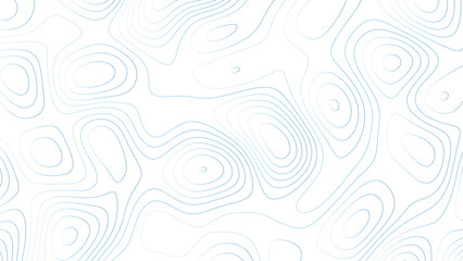 Fototapeta na wymiar Topographic background and texture, Abstract bule topographic map, vector background with height lines. Topographic map colorful abstract background with contour lines. 