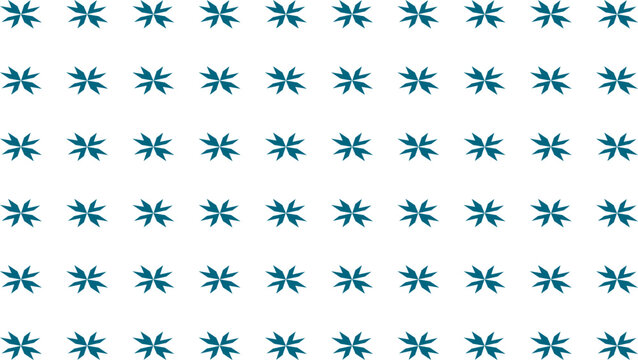 Blue green  and white flower seamless repeat pattern with elements, replete image design fabric printing, print, dot t-shirt screening 