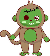 Monkey Zombie