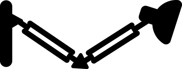 Education Wall Lamps Vector Icon