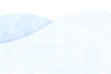 Fototapeta na wymiar Snow mountain transparent background PNG