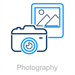 Photography and photo icon concept