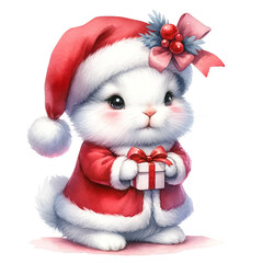 Rabbit santa, Christmas