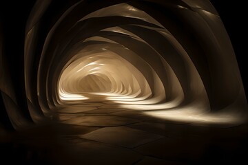 Kristallreise ins Unbekannte: Dunkler Tunnel voller Mysterien
