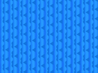 Blue background with 3D style. Blue gradient abstract pattern background. Blue steel background.