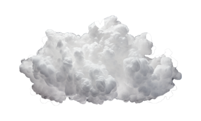 Clip art heaven soft clouds shapes isolated 3d render png