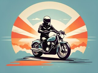 motorbike image, created with ai.