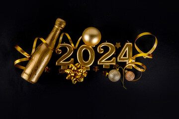 2024 happy new year background
