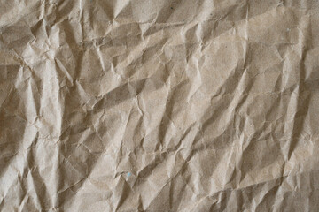 Crumpled Craft Paper texture	