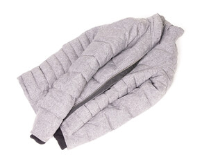 Winter jacket isolated on white