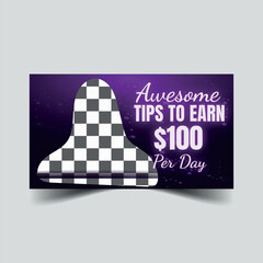 Thumbnail Design For media